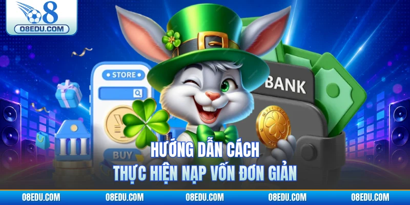Hướng dẫn cách thực hiện nạp vốn đơn giản